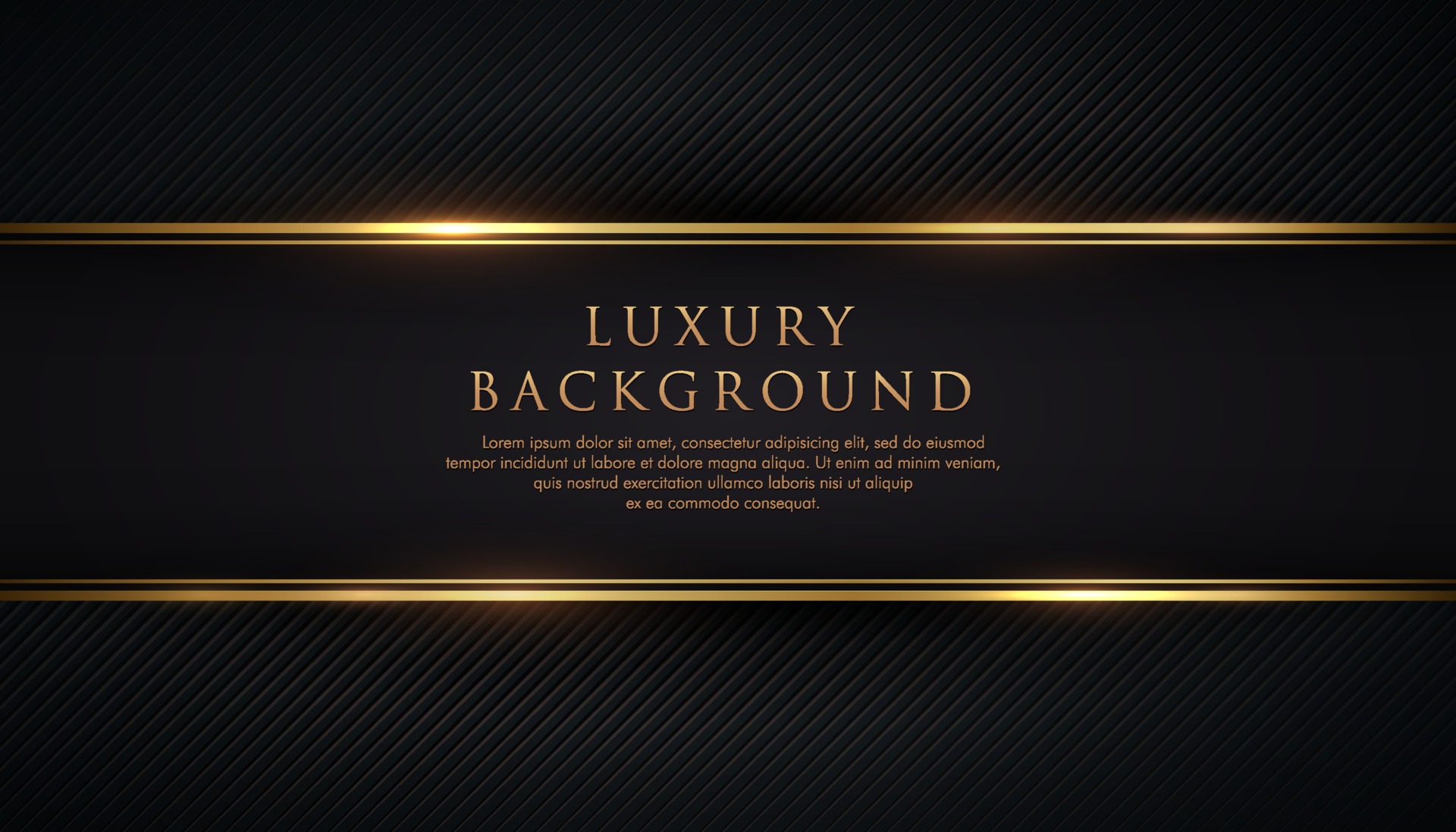 Continent Monica Bij elkaar passen luxe zwarte streep met gouden rand op de donkere diagonale lijn textuur  achtergrond. vip-uitnodigingsbanner. eersteklas en elegant.  vectorillustratie. 2623617 - Download Free Vectors, Vector Bestanden,  Ontwerpen Templates