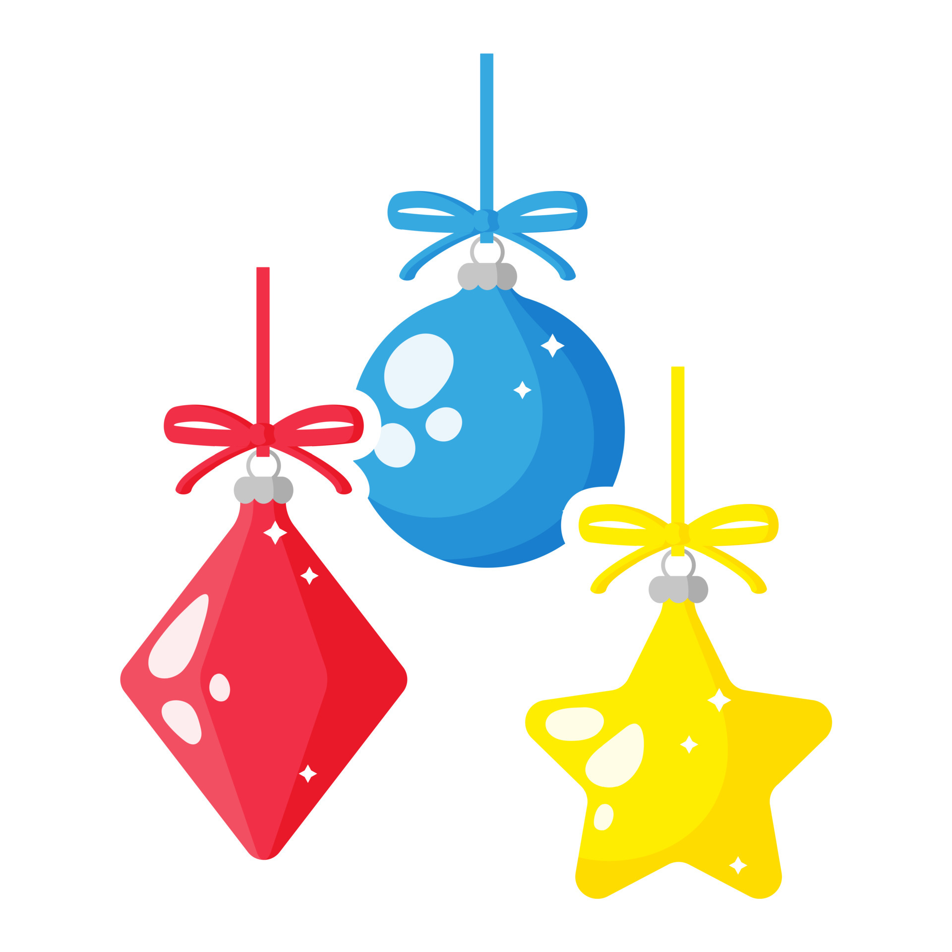 Neem de telefoon op Verrijking Smelten kerst cartoon feestelijk veelkleurig speelgoed. 4242673 - Download Free  Vectors, Vector Bestanden, Ontwerpen Templates