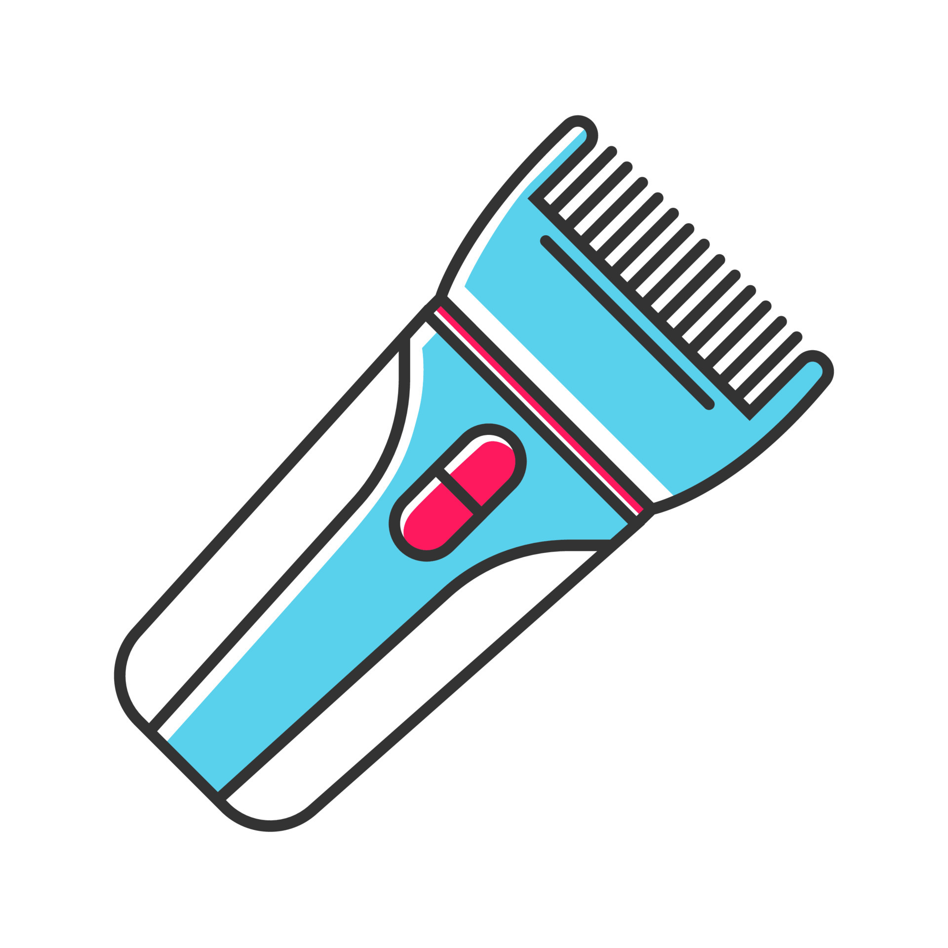 haartrimmer kleur icoon. elektrische haarsnijmachine. werktuig voor het maken een kort kapsel. professionele man hairstyling. kapper gereedschap. geïsoleerde vectorillustratie 5363016 - Download Free Vectors, Vector Ontwerpen ...