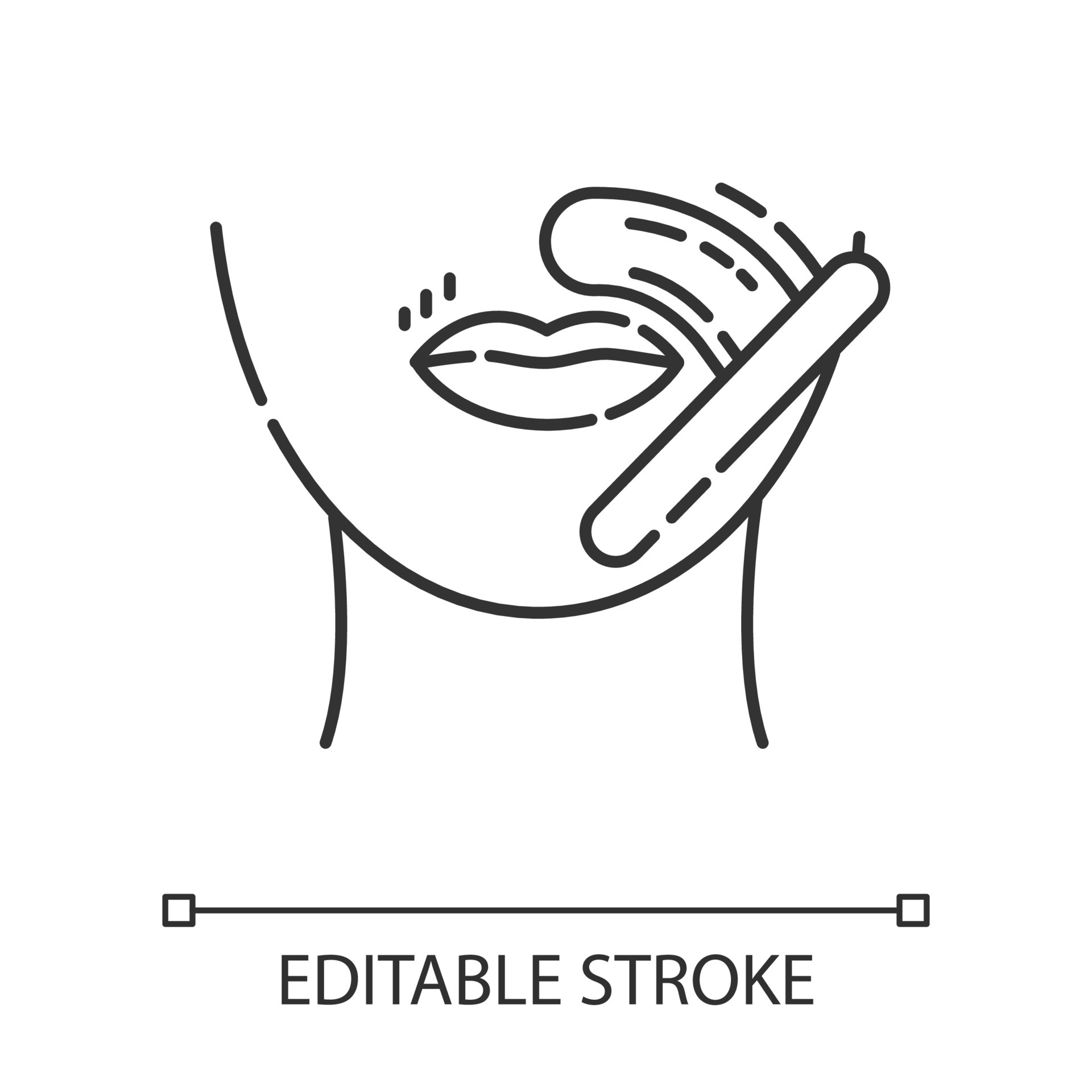 opener Spectaculair Schots bovenlip waxen lineaire pictogram. procedure voor het verwijderen van  gezichtshaar bij vrouwen. ontharen met natuurlijke hete suikerwas. dunne  lijn illustratie. contour symbool. vector geïsoleerde overzichtstekening.  bewerkbare streek 5363181 ...