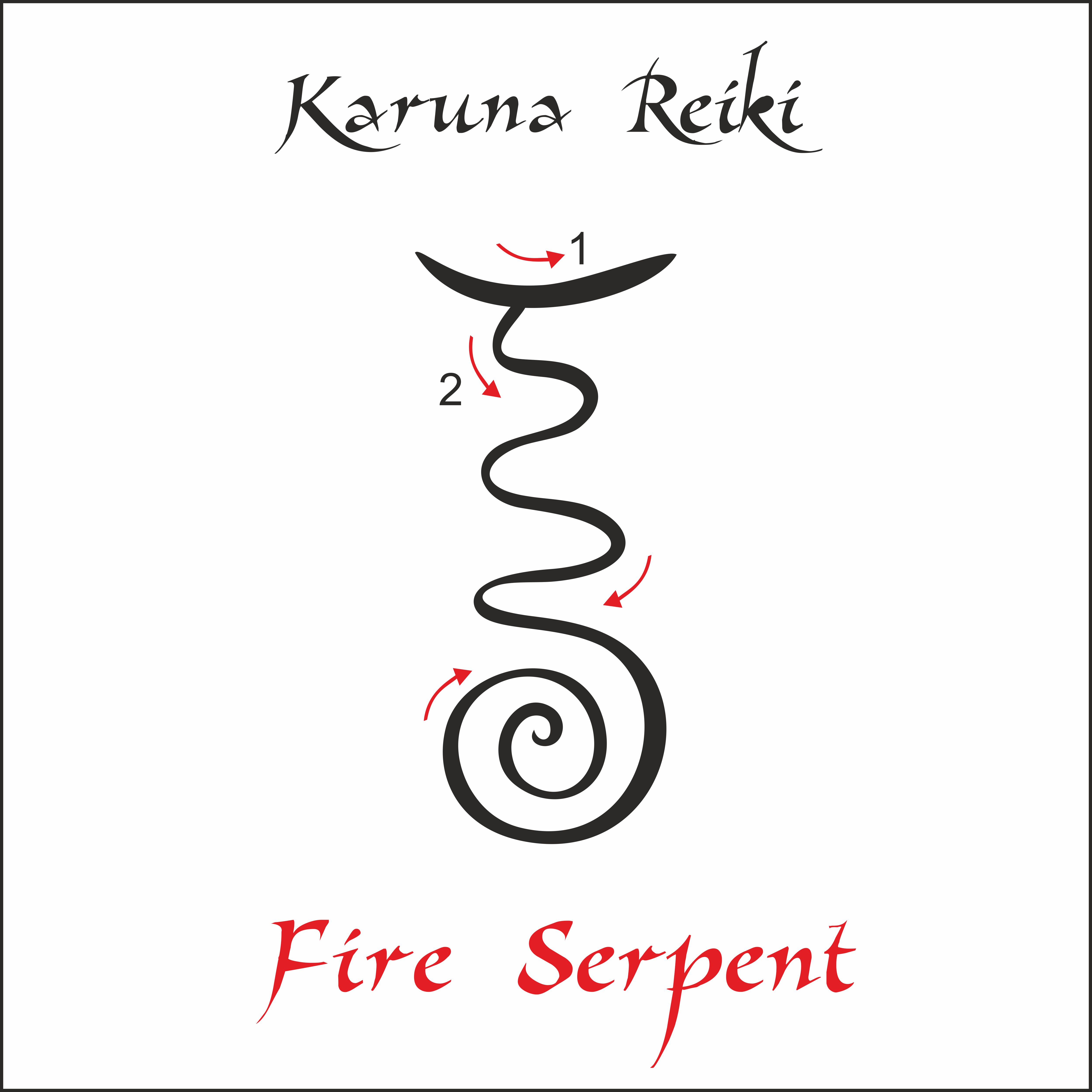 reptielen orkest Geneeskunde Karuna Reiki. Energie genezing. Alternatief medicijn. Vuur slang symbool.  Spirituele oefening. Esoteric. Vector 624375 - Download Free Vectors,  Vector Bestanden, Ontwerpen Templates