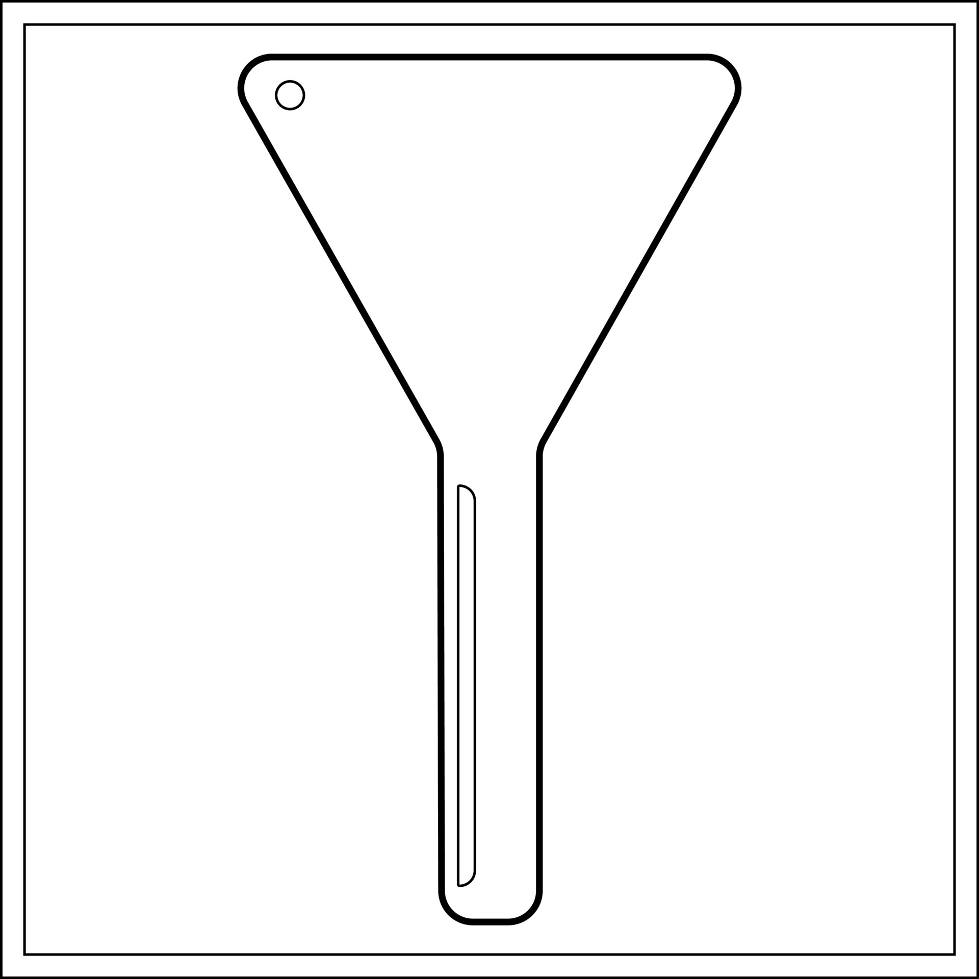 chemische glazen trechter. EHBO-kit biologisch vectorillustratie. 6874948 Vectorkunst Vecteezy