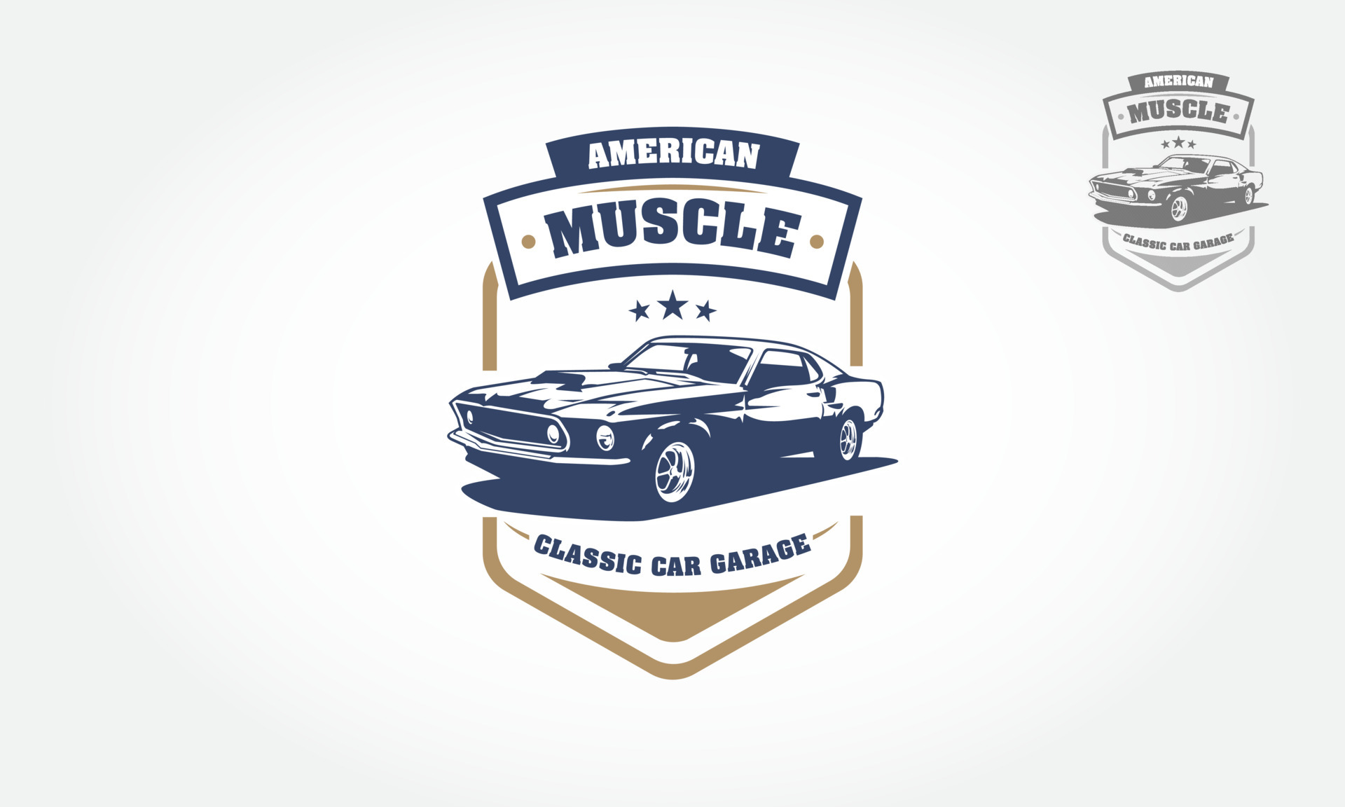 ik heb dorst opwinding Carry Amerikaanse spier klassieke auto garage logo ontwerp. dit logo kan worden  gebruikt voor oude stijl of klassieke autogarage, winkels, reparatie,  restauraties. 7043300 - Download Free Vectors, Vector Bestanden, Ontwerpen  Templates