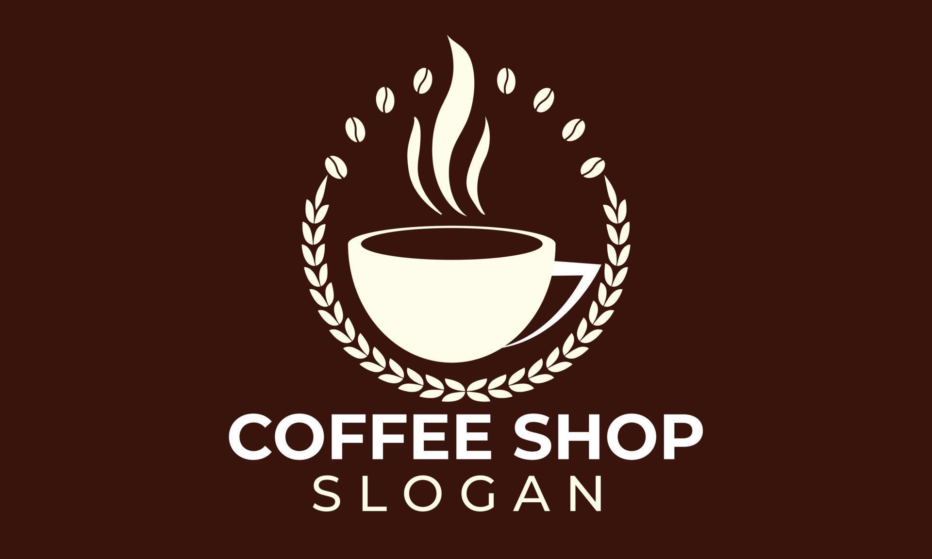 krom Gentleman vriendelijk Verdeel koffie dop logo. koffie pictogram ontwerp. koffiemok ontwerp. 7649480 -  Download Free Vectors, Vector Bestanden, Ontwerpen Templates