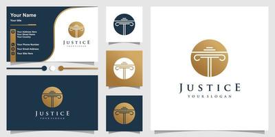 wet logo met moderne creatieve stijl premium vector