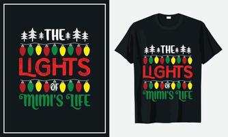 kerst t-shirt ontwerp vector