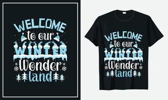 kerst t-shirt ontwerp vector