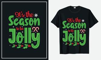 kerst t-shirt ontwerp vector