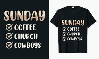 koffie typografie t-shirt ontwerp vector