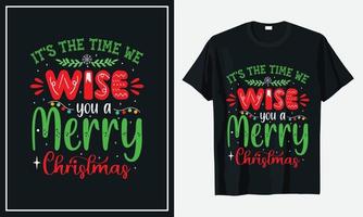 kerst t-shirt ontwerp vector