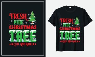 kerst t-shirt ontwerp vector