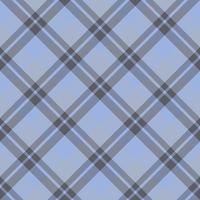 naadloos patroon in uitstekende blauwe en licht- en donkergrijze kleuren voor plaid, stof, textiel, kleding, tafelkleed en andere dingen. vector afbeelding.