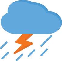 storm plat pictogram vector