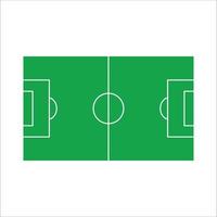 sportveld vector. Amerikaans voetbal. voetbal. speelplaats. eenvoudig pictogram. vector