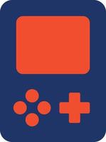 kleurpictogram videoconsole vector