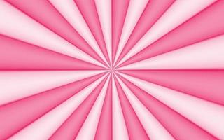 zonnestralen retro vintage stijl op roze en witte achtergrond, komische patroon met sunburst 3d achtergrond. stralen. zomer banner vectorillustratie vector