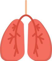 lunges plat pictogram vector