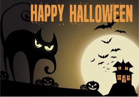 Gratis Haunted Night Vector