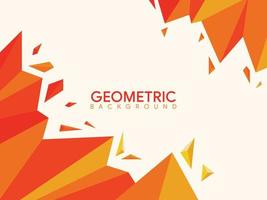 creatieve abstracte geometrische vormen achtergrond vector