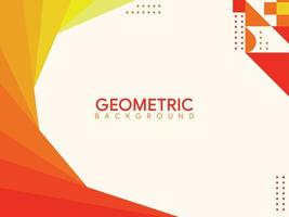 creatieve abstracte geometrische vormen achtergrond vector