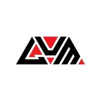 lum driehoek brief logo ontwerp met driehoekige vorm. lum driehoek logo ontwerp monogram. lum driehoek vector logo sjabloon met rode kleur. lum driehoekig logo eenvoudig, elegant en luxueus logo. lum