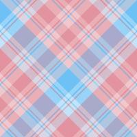 naadloos patroon in fijne blauwe en roze kleuren voor plaid, stof, textiel, kleding, tafelkleed en andere dingen. vector afbeelding. 2