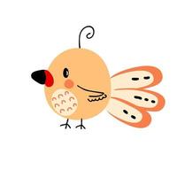 Turkije vogel voor Thanksgiving Day stickers, poster, kaart, uitnodiging. vector