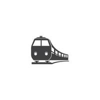 trein pictogram vector illustratie sjabloonontwerp