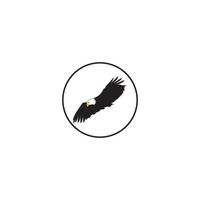 vliegende adelaar icoon vector