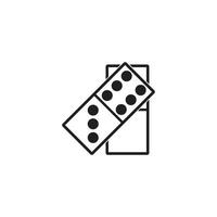 domino's logo vector illustratie sjabloonontwerp