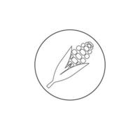 maïs pictogram. vector illustratie sjabloonontwerp