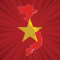 vietnam onafhankelijkheidsdag kaartontwerp vector