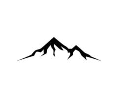 berg icoon. vector berg symbool. teken silhouet berg.