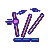 krekel pictogram vector. geïsoleerde contour symbool illustratie vector