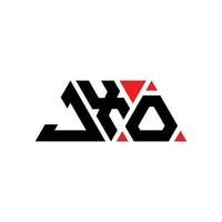 jxo driehoek brief logo ontwerp met driehoekige vorm. jxo driehoek logo ontwerp monogram. jxo driehoek vector logo sjabloon met rode kleur. jxo driehoekig logo eenvoudig, elegant en luxueus logo. jxo