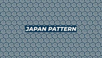 illustratie achtergrond japan patroon blauwe kleur vector