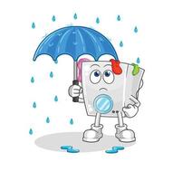 wasmachine cartoon mascotte vector