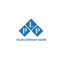 plp brief logo ontwerp op witte achtergrond. plp creatieve initialen brief logo concept. plp brief ontwerp. vector
