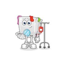 wasmachine vector cartoon