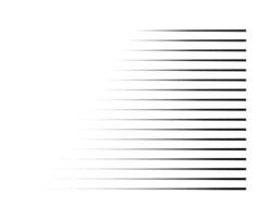snelheid lijnen vliegende deeltjes naadloze patroon, strijd stempel manga grafische textuur, stripboek snelheid horizontale lijnen op witte achtergrond vector