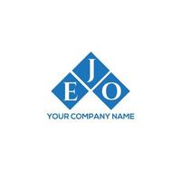 ejo brief logo ontwerp op witte achtergrond. ejo creatieve initialen brief logo concept. ejo brief ontwerp. vector
