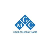 mgc brief logo ontwerp op witte achtergrond. mgc creatieve initialen brief logo concept. mgc brief ontwerp. vector