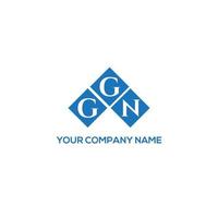 ggn brief logo ontwerp op witte achtergrond. ggn creatieve initialen brief logo concept. ggn brief ontwerp. vector