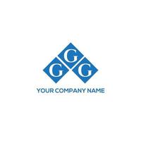 ggg brief logo ontwerp op witte achtergrond. ggg creatieve initialen brief logo concept. ggg brief ontwerp. vector