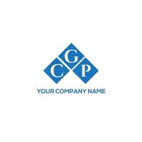 cgp creatieve initialen brief logo concept. cgp brief design.cgp brief logo ontwerp op witte achtergrond. cgp creatieve initialen brief logo concept. cgp-briefontwerp. vector