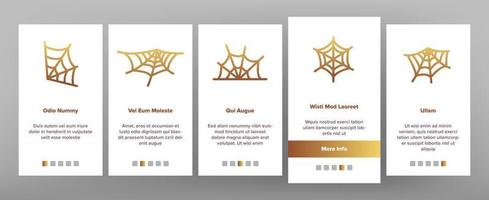 spinnenweb, spinnenweb vector onboarding