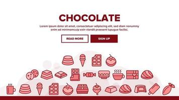 chocolade landing header vector