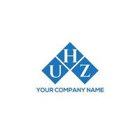 uhz brief logo ontwerp op witte achtergrond. uhz creatieve initialen brief logo concept. uhz brief ontwerp. vector