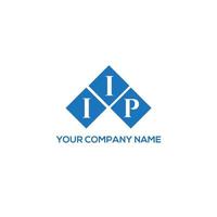 iip brief logo ontwerp op witte achtergrond. iip creatieve initialen brief logo concept. iip-briefontwerp. vector