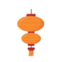 Chinese papieren lantaarn. het festival. cartoon vectorillustratie. vector